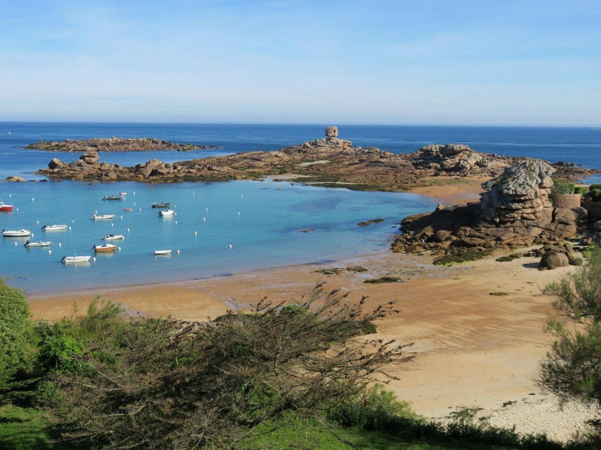 Apartment 2ch, Vue Mer, Plage A 200m, Parking, - Fr-1-368-131 Tregastel